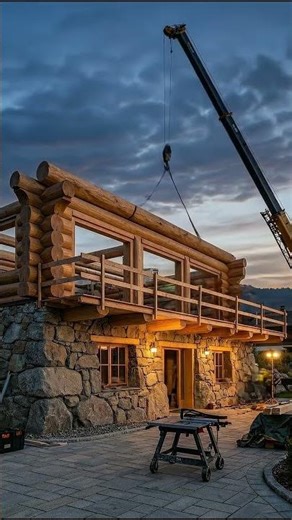 Building a Luxury Wooden Chalet | Full Construction Process