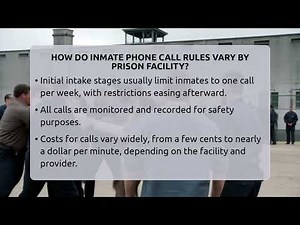 How Do Inmate Phone Call Rules Vary By Prison Facility? - Jail & Prison Insider