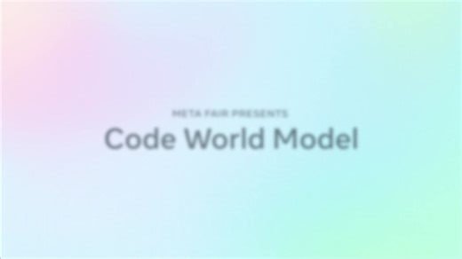 Meta FAIR releases Code World Model, a 32B-parameter model for code generation and reasoning. | AI at Meta posted on the topic | LinkedIn