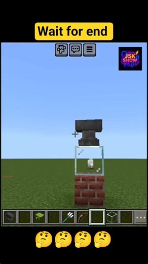 Minecraft glass logic 🤯#minecraft #shorts