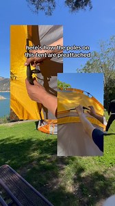 Say goodbye to manually connecting tent poles for good. Shop the #Drone500 at beehivecamping.com. | Beehive Camping