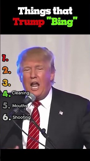 Things that trump Bings 🤷‍♀️👀 #funny #hilarious #ranking #laugh #humor #funnyshorts #trump