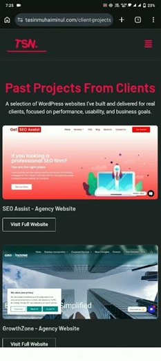 Portfolio Website design with Elementor in Wordpress