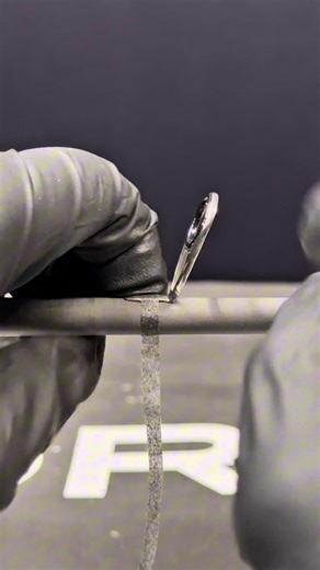 Alternative way to wrap Air Carbon Mesh #fishing #rodbuilding #art | fishing rod