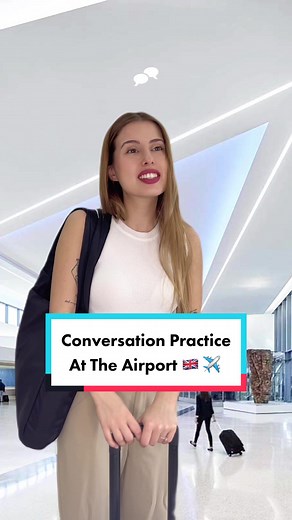 English Conversation Practice at the Airport