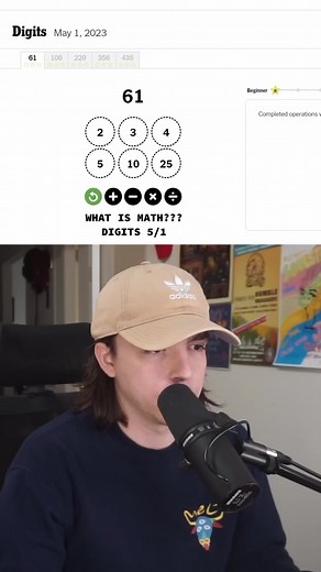 WHAT IS MATH??? DIGITS GAME #digits #math #mathgame #puzzle #challenge #game #gamer #gaming #fyp #kennyhaller