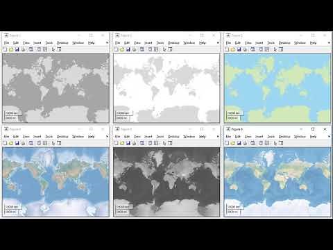 MATLABで地図上に地理データをプロットする