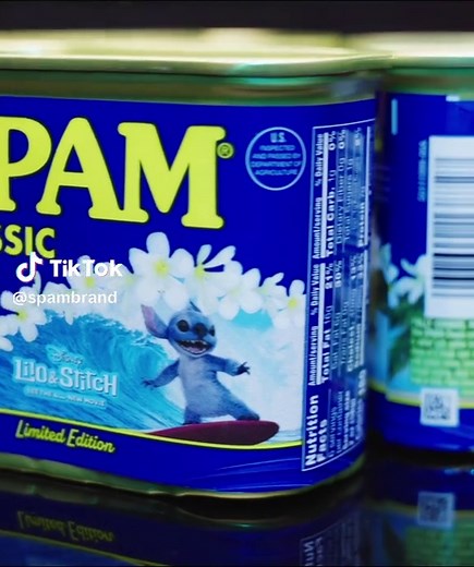 Limited-Edition SPAM® Cans Featuring Stitch