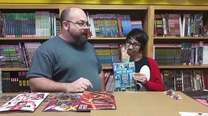 Watch today's Soundwave Minutes to find out how YOU can earn up to 25 FREE comics this year from us for Free Comic Book Day! Plus so much more! See you all tomorrow for New Comic Book Day! • We're only about 40 days from Free Comic Book Day! • We will have both the colorist and writer from Amazing Age comics attending! • Our next featured guest for Free Comic Book Day is writer Chuck Brown! • Soundwave is still remodeling! • Our Store Deal involves Wrestlemania! • Our Greg Pin Club Deal involves