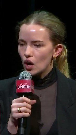 Willa Fitzgerald talks about the set of #StrangeDarling! #YTShorts