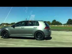 Golf R dsg vs Golf R manual- 1/2 mile 40 roll
