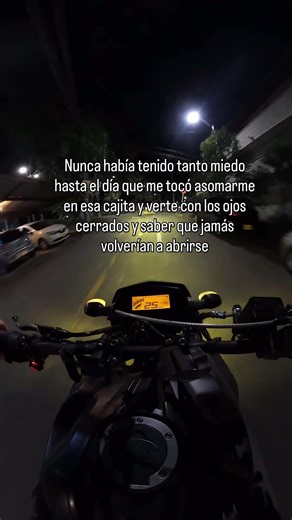 No había tenido tanto miedo