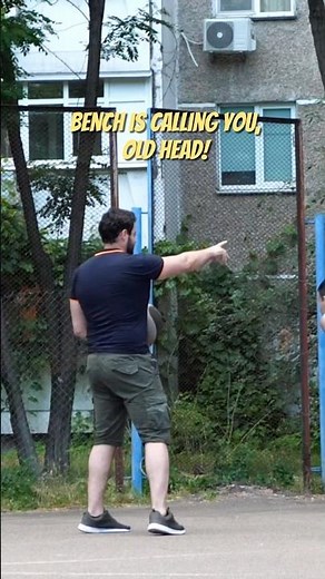 Grandpa’s got the guts of a legend 🤯 Old man Basketball Prank