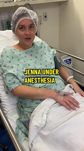 Jenna’s laser lithotripsy procedure went well. They zapped and broke up her kidney stones into tiny pieces but she will still have to pee all of them out over the next few weeks. Unfortunately, she is still in a lot of pain. And realllllly hoping that stops soon 🙏🙏🙏 #lithotripsy #kidneystone