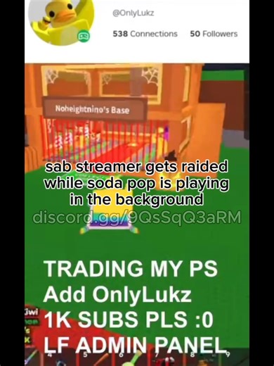 Best raiding discord server: https://discord.gg/9QsSqQ3aRM #sabraiding #stealabrainrot #sab #fyp #fy #event #brookhaven #military #roblox #discord #robloxgames #viralditiktok #fyp #follow #FYP #ROBLOXCHAT #ROBLOX #robloxfyp #robux #robuxheaven #RAID #DAILY #freedom #LINKS #RAIDS #raid #trend #og
