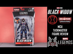 Marvel Legends TASKMASTER Black Widow Crimson Dynamo BAF Wave Movie Figure Review