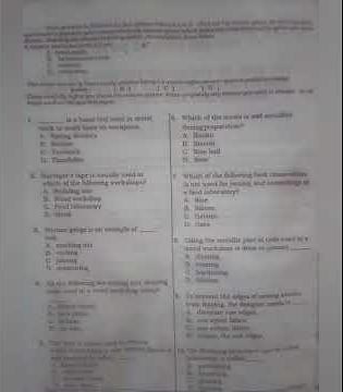 CAREER TECHNOLOGY BECE MOCK QUESTIONS FOR 2024