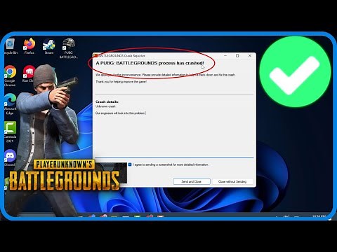 How to Fix PUBG BATTLEGROUNDS Process Has Crashed! (2025)