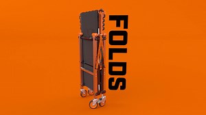 Tackle every job with efficiency and ease with the new heavy-duty SITERUNNER Folding Jobsite Cart. | Crescent Tools