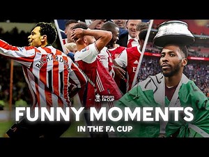 The Funniest Moments In FA Cup History 🤣