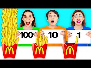 100 खाद्य परतें चुनौती Multi DO