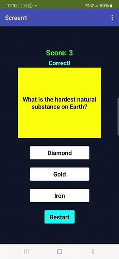 Build a Dynamic Quiz App with NO CODING! MIT App Inventor Tutorial #shorts #mitappinventor #nocoding