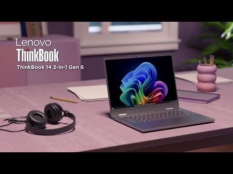Lenovo ThinkBook 14 Gen 6 2-in-1 (2026) – Portable Copilot+ PC for SMB Pros