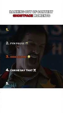 Ranking Out Of Context Ghostface Moments