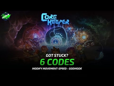 CORE KEEPER Cheats: Modify Movement-Speed, Godmode, ... | Trainer by PLITCH