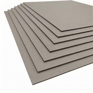 [Hot Item] 4mm Coated Duplex Board Grey Back Sheet Recycled Gray Card Board Paper