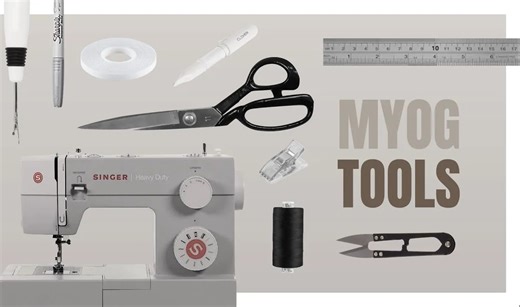 MYOG 户外装备DIY缝纫工具分享 - MYOG/中英双字/zipworks