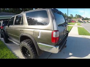 Lifted 1997 Toyota 4Runner Walk Around Video 33 12.50 Nitto Exteme Mud Grapplers