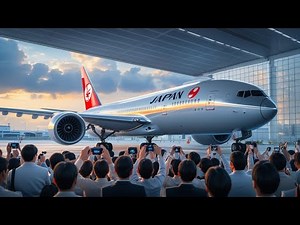 2025年最新】ついに公開！日本中が注目するJAL最新777が羽田に降臨！感動の瞬間を見逃すな