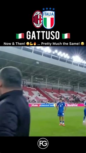 760K views · 13K reactions | More Classic Gennaro Gattuso Moments After Italy’s Insane 5-4 Win Over Israel… Trying to Calm His Players Down & Ending Up Rolling Back the Years!  What a Player “Ringhio” Was for Milan & Italy! ❤️Is he another player, like a certain Roy Keane, who gets underrated by many because of his… “style”…? 樂 | Footballing Gods | Facebook
