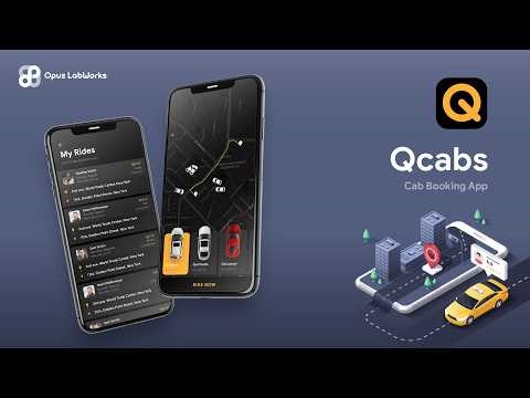 2 Apps | Taxi Services App | Cab Booking App | Passenger & Driver Apps | Qcabs