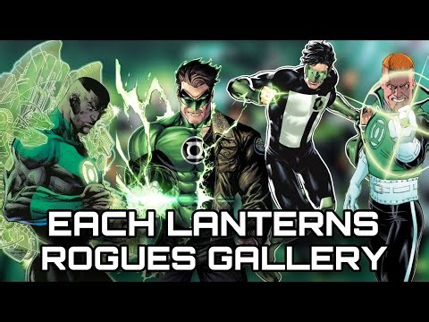 The Most Dangerous Villains for Each Green Lantern