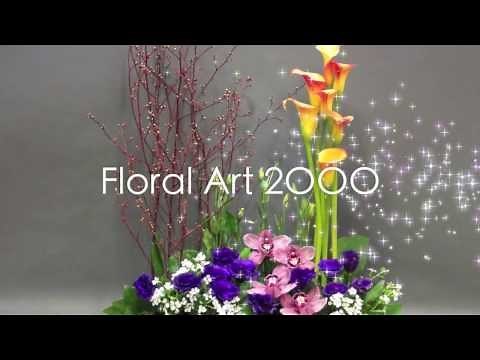 CH 23 教堂「平衡式」花藝擺設 Church Flower in Parallel insertion