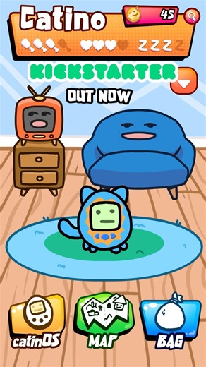 Catino Town Kickstarter is NOW LIVE! #virtualpet #cozygame