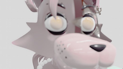 Stylized Glamrock Foxy [Blender Fix 2.0`~ ] - Download Free 3D model by Erfan (@becausesHemarco)