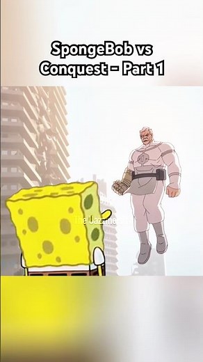 SpongeBob vs Conquest- Part 1 #invincible #shorts