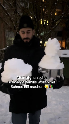 Afghanisches Essen: Schnee-Eis mit Schwiegerfamilie