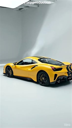 yellow ferrari 488 pista edit 🔥 #shorts #short #ai #Ferrari #SuperCar #viral #edit #transition #cars