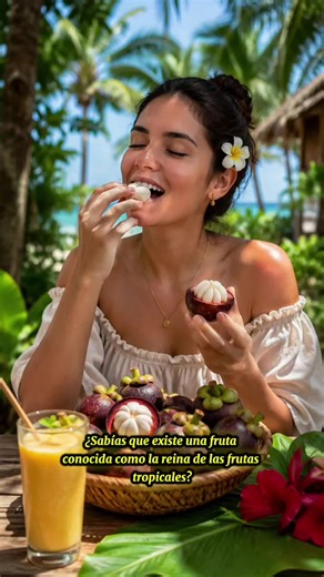El mangostán es una fruta tropical deliciosa, rica en fibra, vitamina C y antioxidantes. 🌿🍈 Además de comerse fresca, también se disfruta en jugos, batidos, postres, ensaladas de frutas y mermeladas. 💬 ¿Conocías el mangostán? Cuéntamelo en los comentarios. Si te gustaría probar esta fruta, déjame un 🟣👇 🌿 #Mangostán #FrutasTropicales #VidaSaludable #AlimentaciónSaludable #SecretosDelHogar