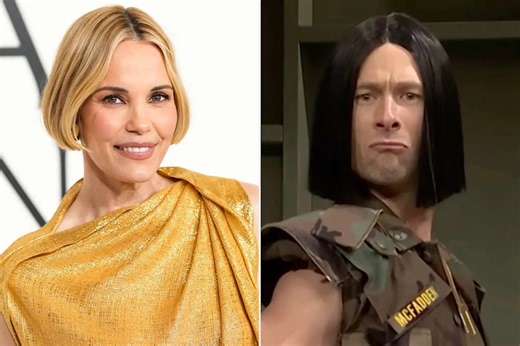 Leslie Bibb reacts to shout-out in “SNL’”s 'Bob Army' sketch: 'Slay division reporting for duty'