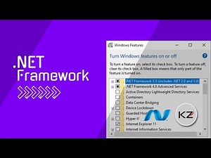 Here's how to check the .NET Framework version on windows 7/10/