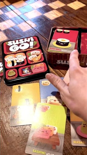 New find of the day! Board Game Sushi Go! #cardgame for #familygamenight