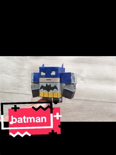 làm batman bằng giấy#papercraft #xhhhh #smurfdream #batman