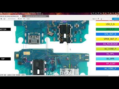 🔋 Samsung A02 / A022 Charging Way Diagram | Full Charging Line Solution