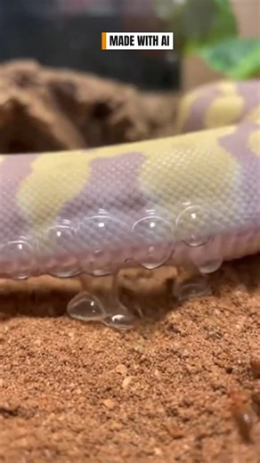A Pastel Ball Python undergoes a specialized biological response during a documented Fire Ant swarm interaction. #BallPython #FireAnts #BioResponse #Terrarium ⚙️ AI-generated dramatization — No real insects or creatures are involved in these visuals. | Insects Apex