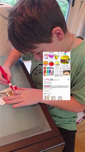 Magic Foam Texture Kit for Kids' Arts & Crafts